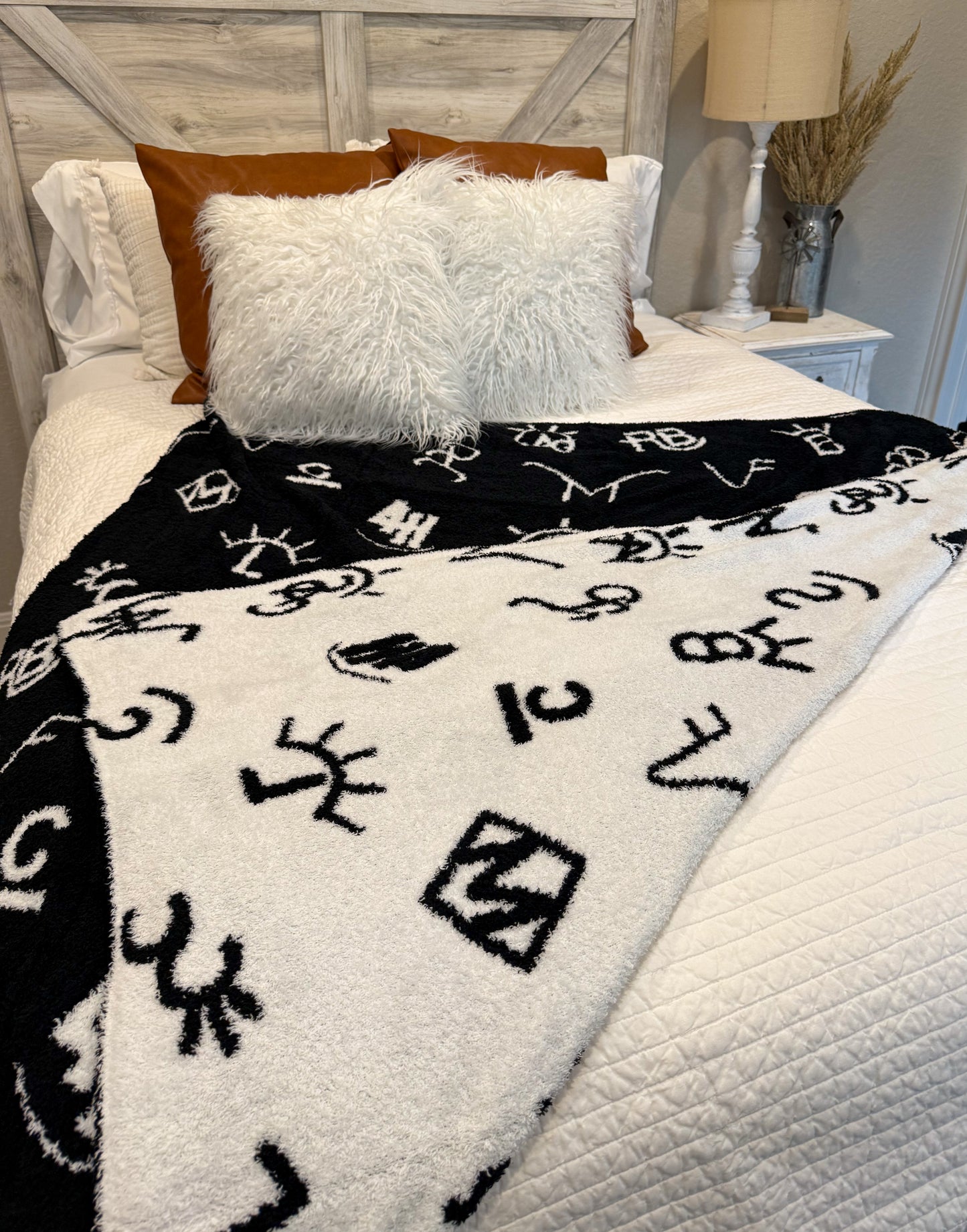 Brands Plush Throw Blanket