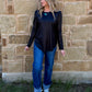 Swanky Leather Long Sleeve *Midnight