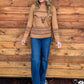 Longhorn Sweater *Tan