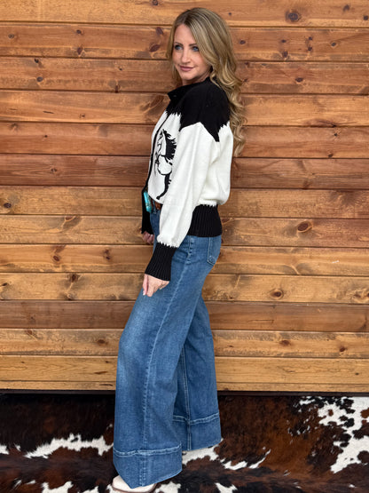The Horses Cardigan
