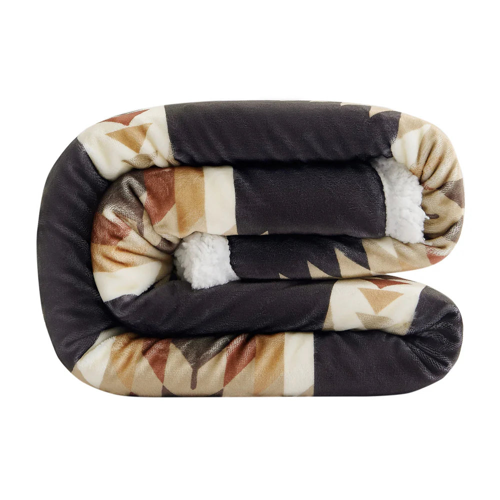 Yosemite Sherpa Throw Blanket