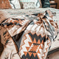 Santa Fe Dust Throw Blanket