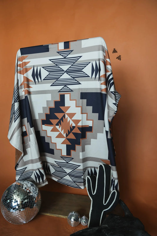 Santa Fe Dust Throw Blanket