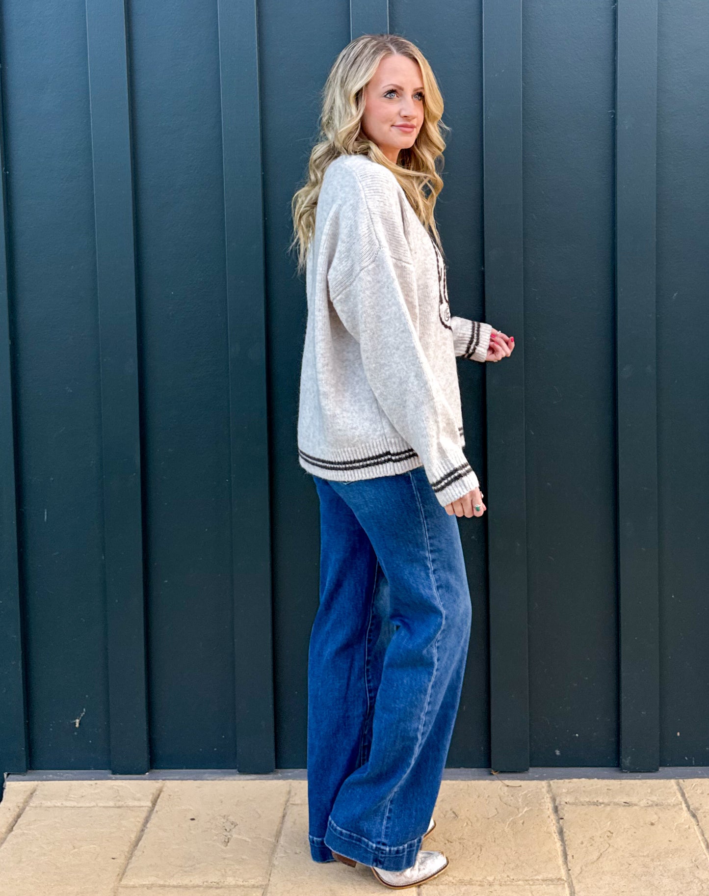 Good Luck Horseshoe Sweater