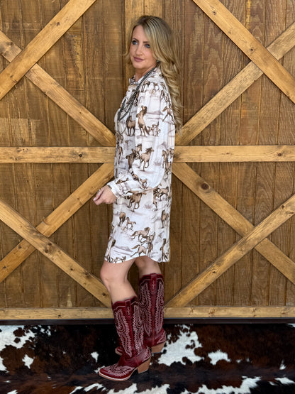 Wild & Free Dress