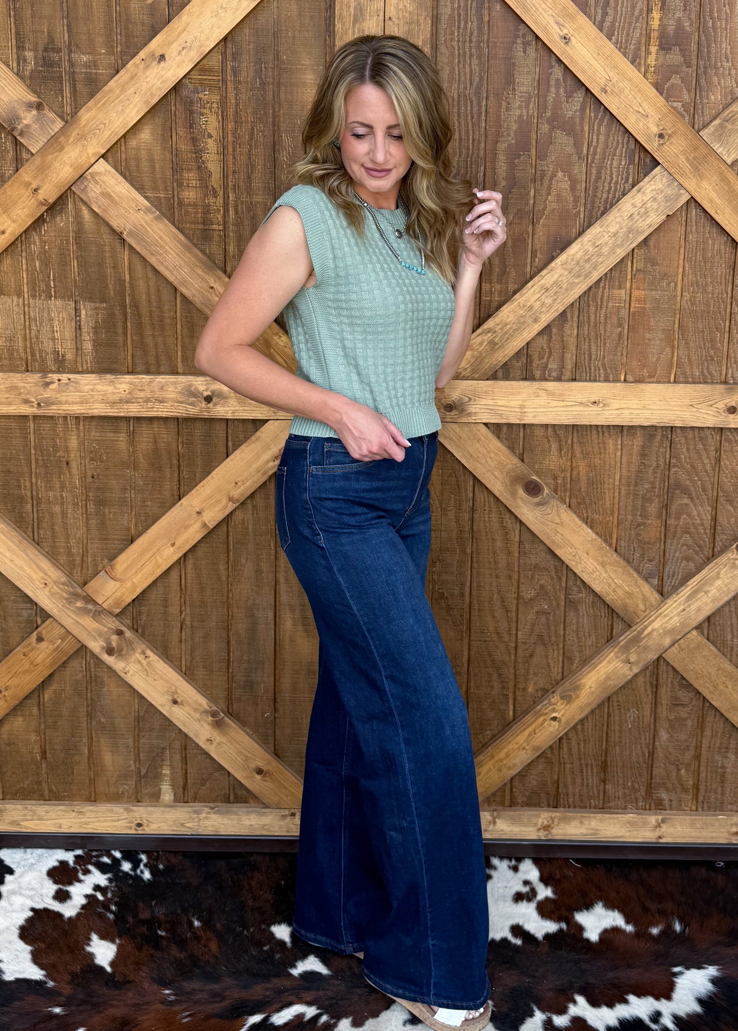 The Ella Top *Sage Green