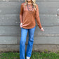 Swanky Leather Long Sleeve *Saddle