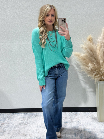 The Savannah Long Sleeve *Mint