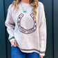 Good Luck Horseshoe Sweater