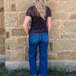 Copper Horse Mesh Top