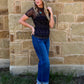 Copper Horse Mesh Top