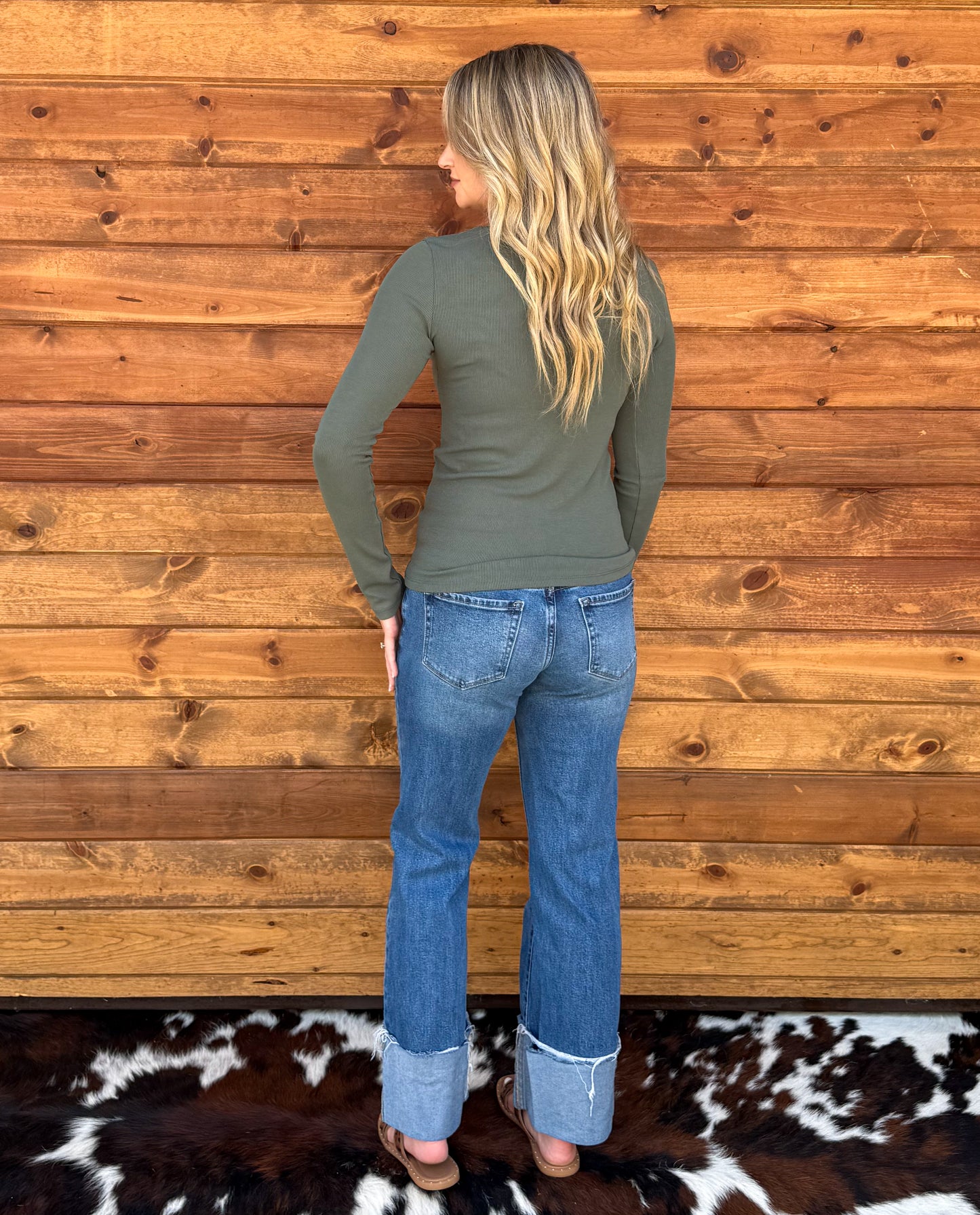 Fall Basic Top *Green