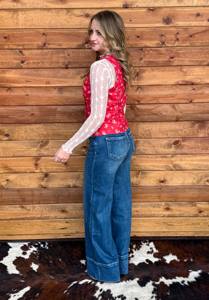 Cowgirl Tank *Red