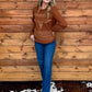 Longhorn Sweater *Cinnamon