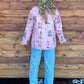 Cowgirl Boots Quilted Jacket