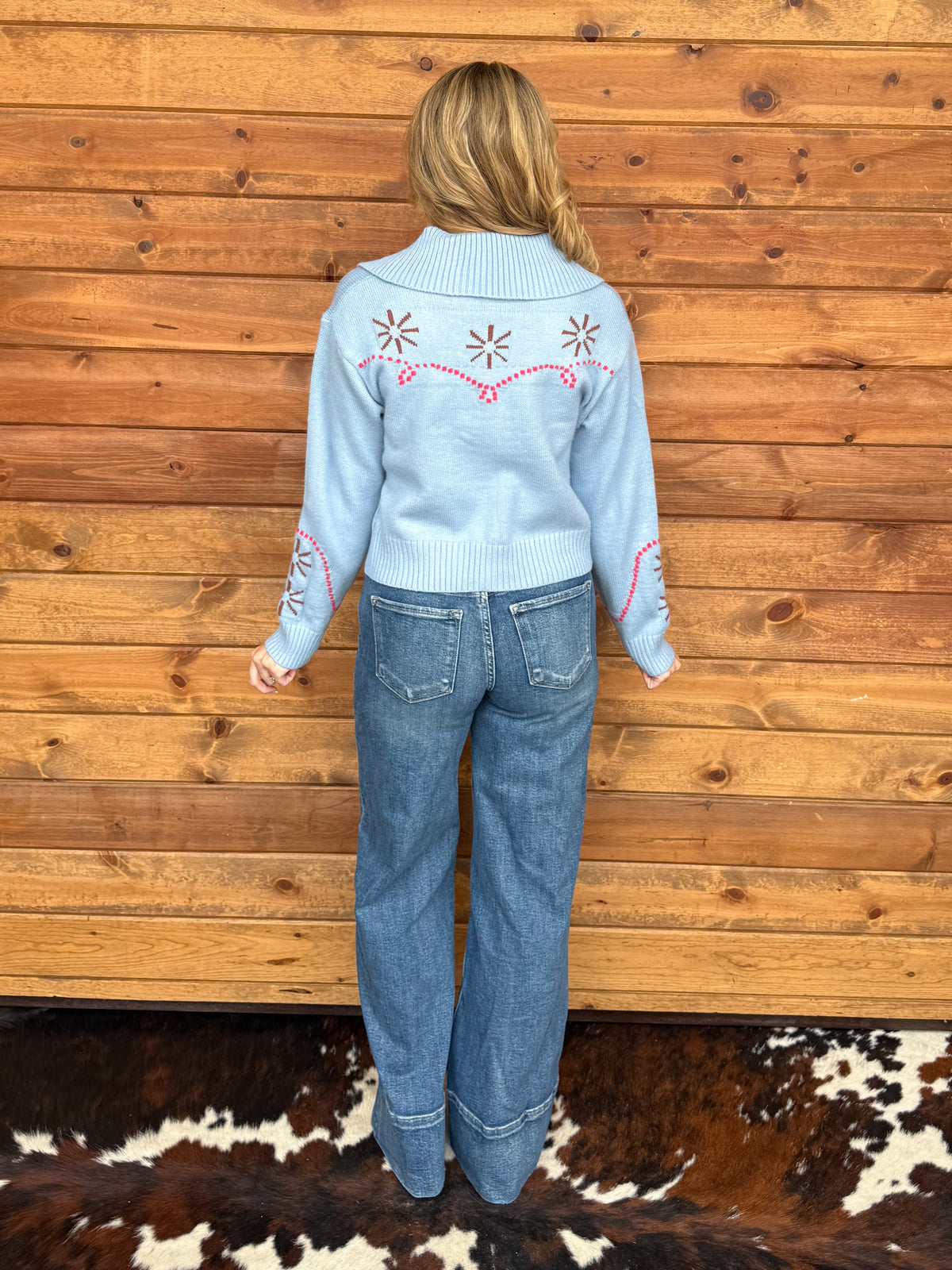 Rodeo Rope Sweater Cardigan