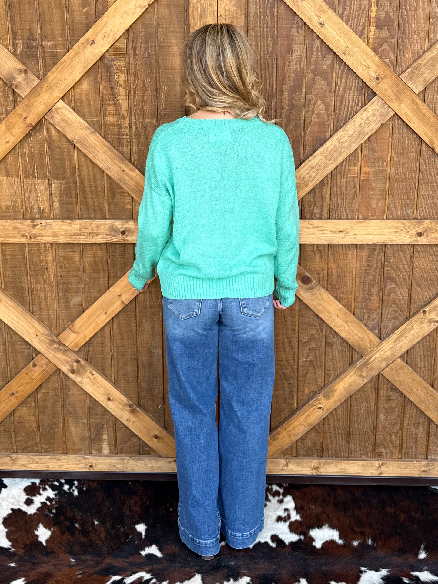 The Savannah Long Sleeve *Mint