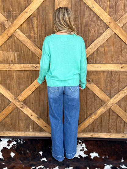 The Savannah Long Sleeve *Mint