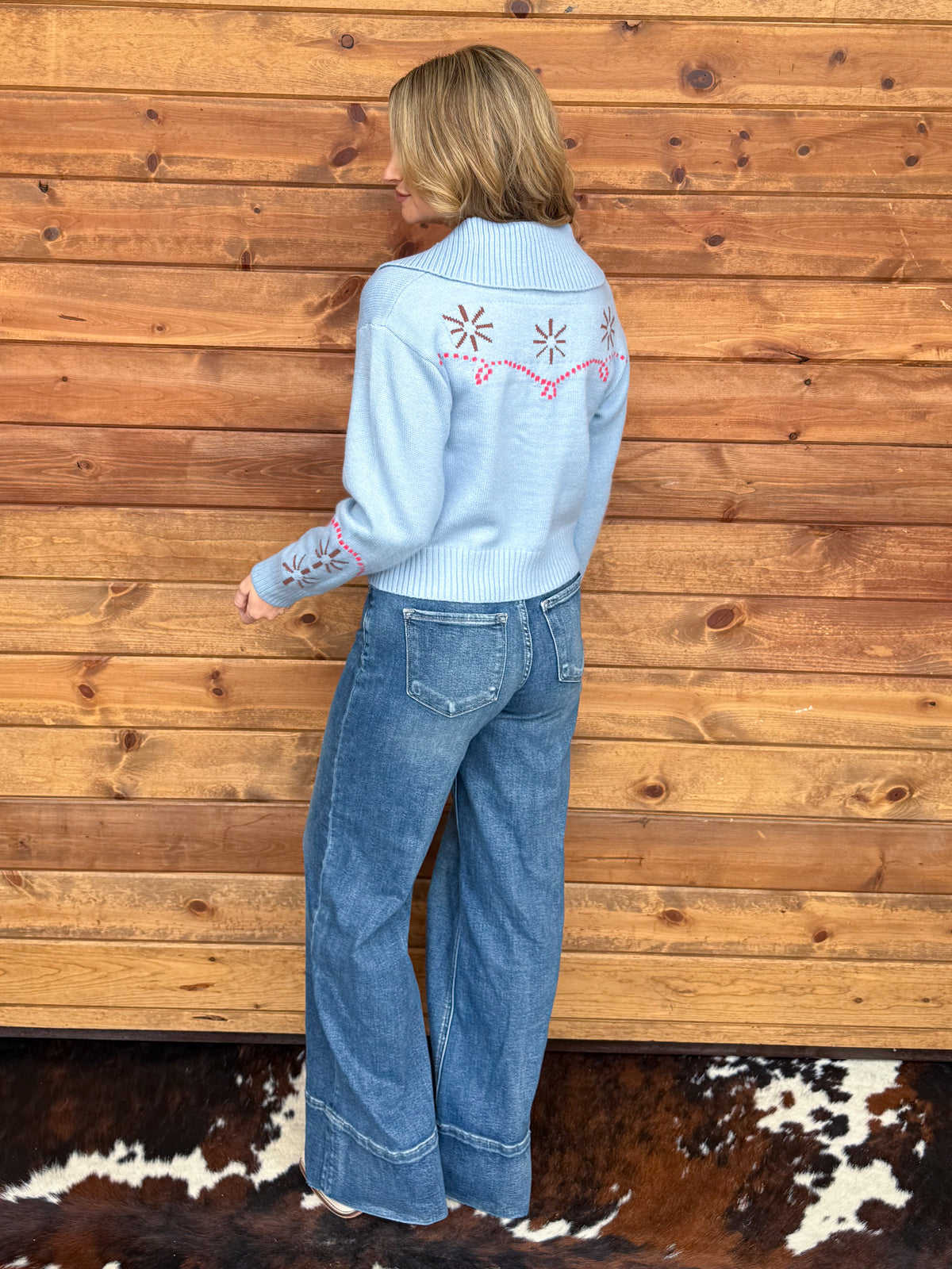 Rodeo Rope Sweater Cardigan