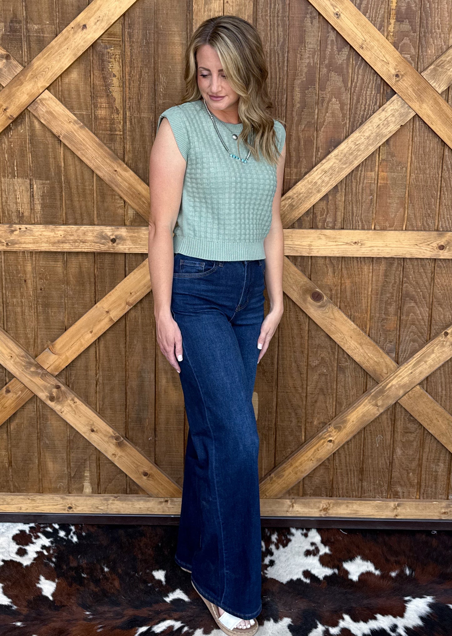 The Ella Top *Sage Green