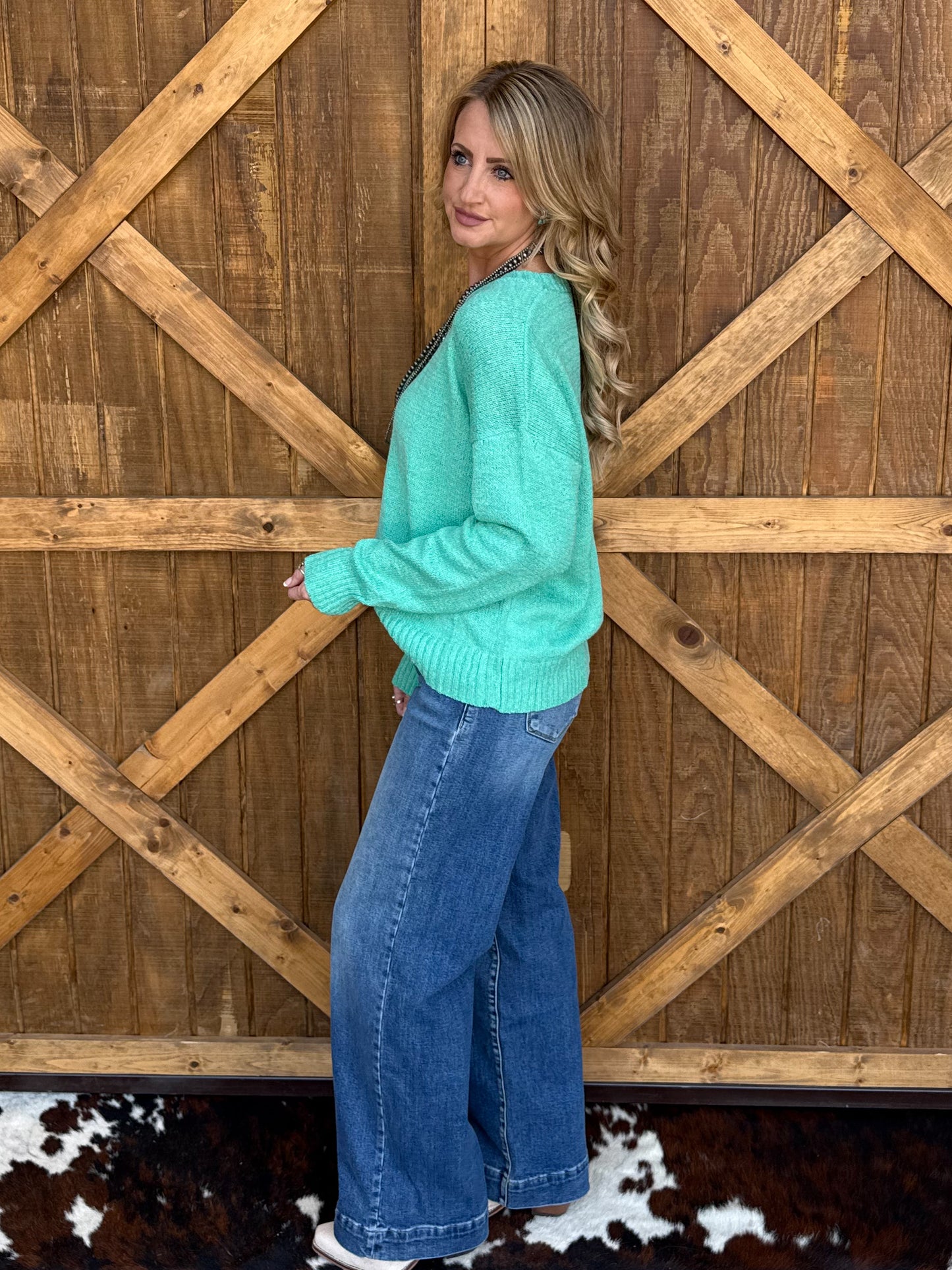 The Savannah Long Sleeve *Mint