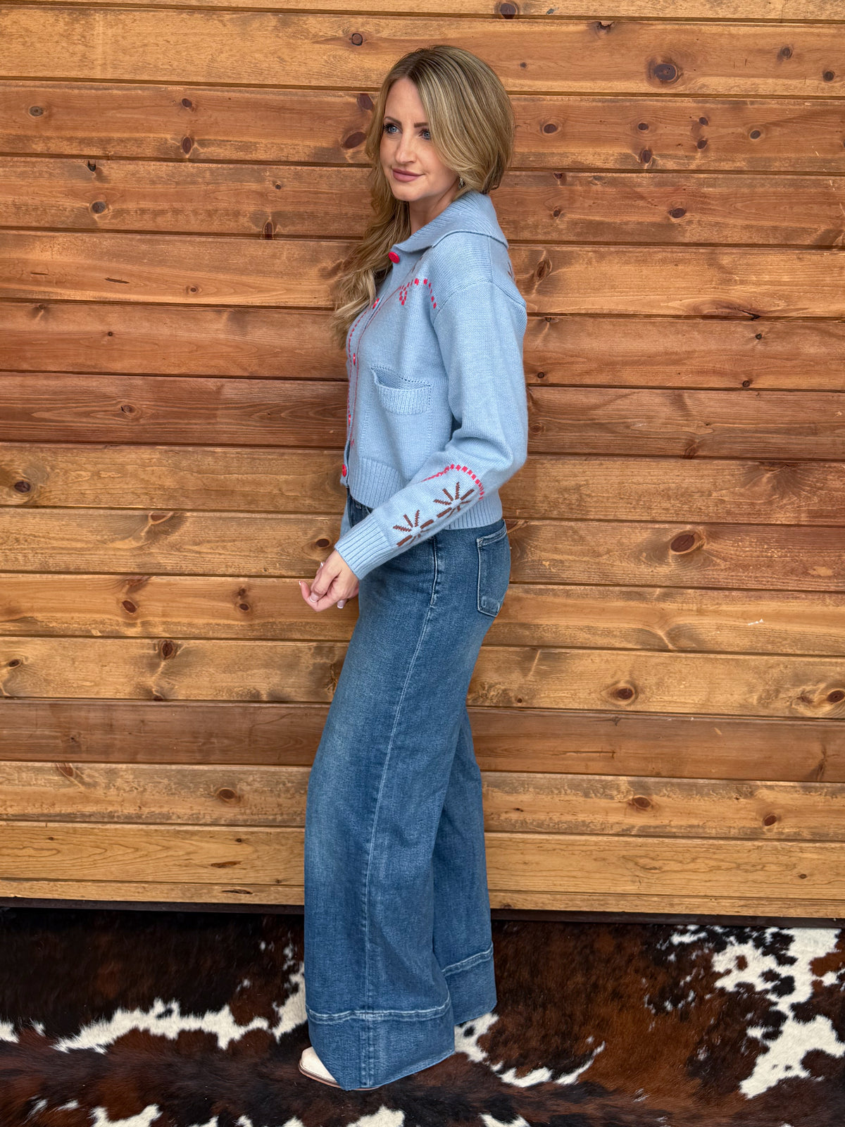 Rodeo Rope Sweater Cardigan