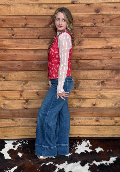 Cowgirl Tank *Red