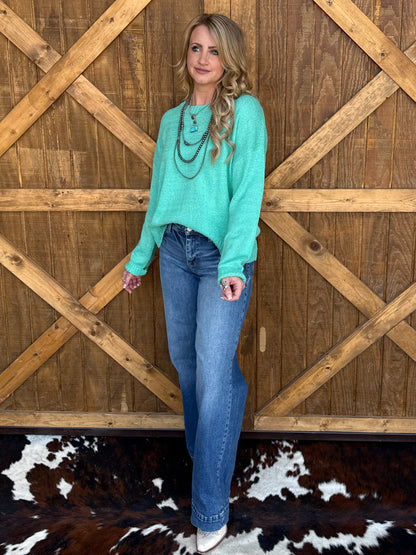 The Savannah Long Sleeve *Mint