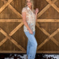 Painted Horses Sheer Blouse