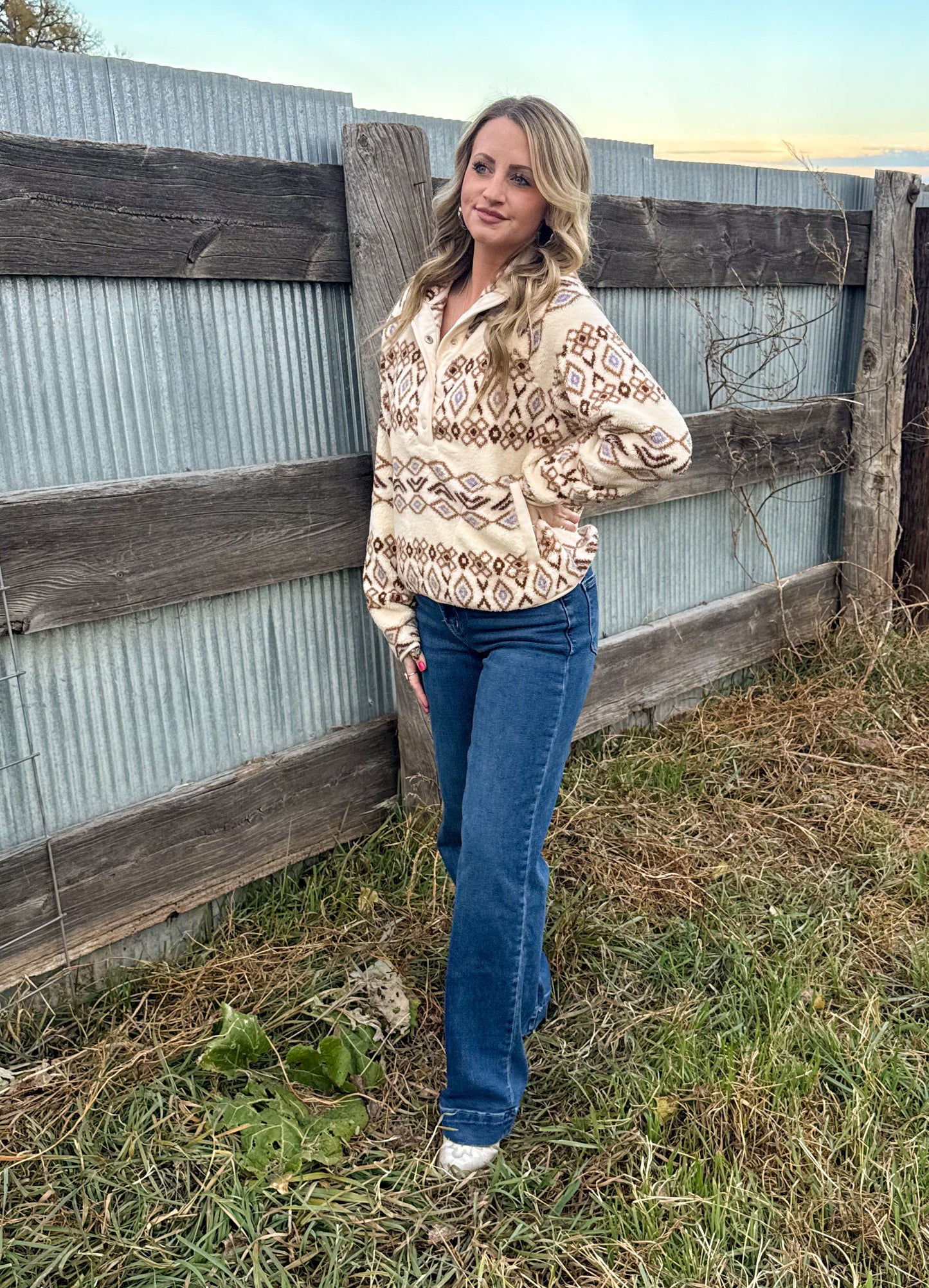 Piper Aztec Pullover