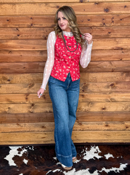 Cowgirl Tank *Red