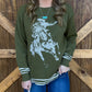 Wild & Western Sweater *Olive