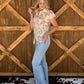 Painted Horses Sheer Blouse