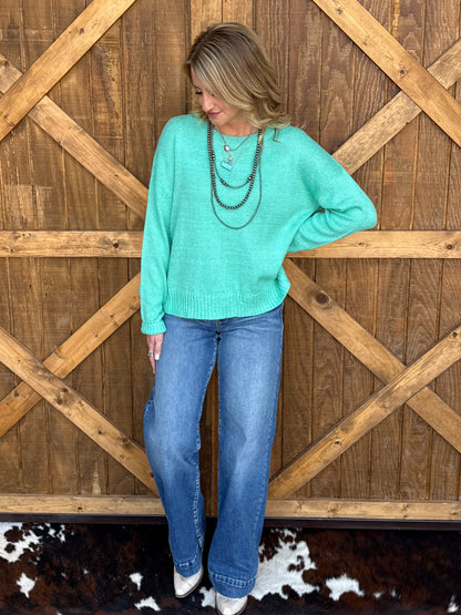 The Savannah Long Sleeve *Mint