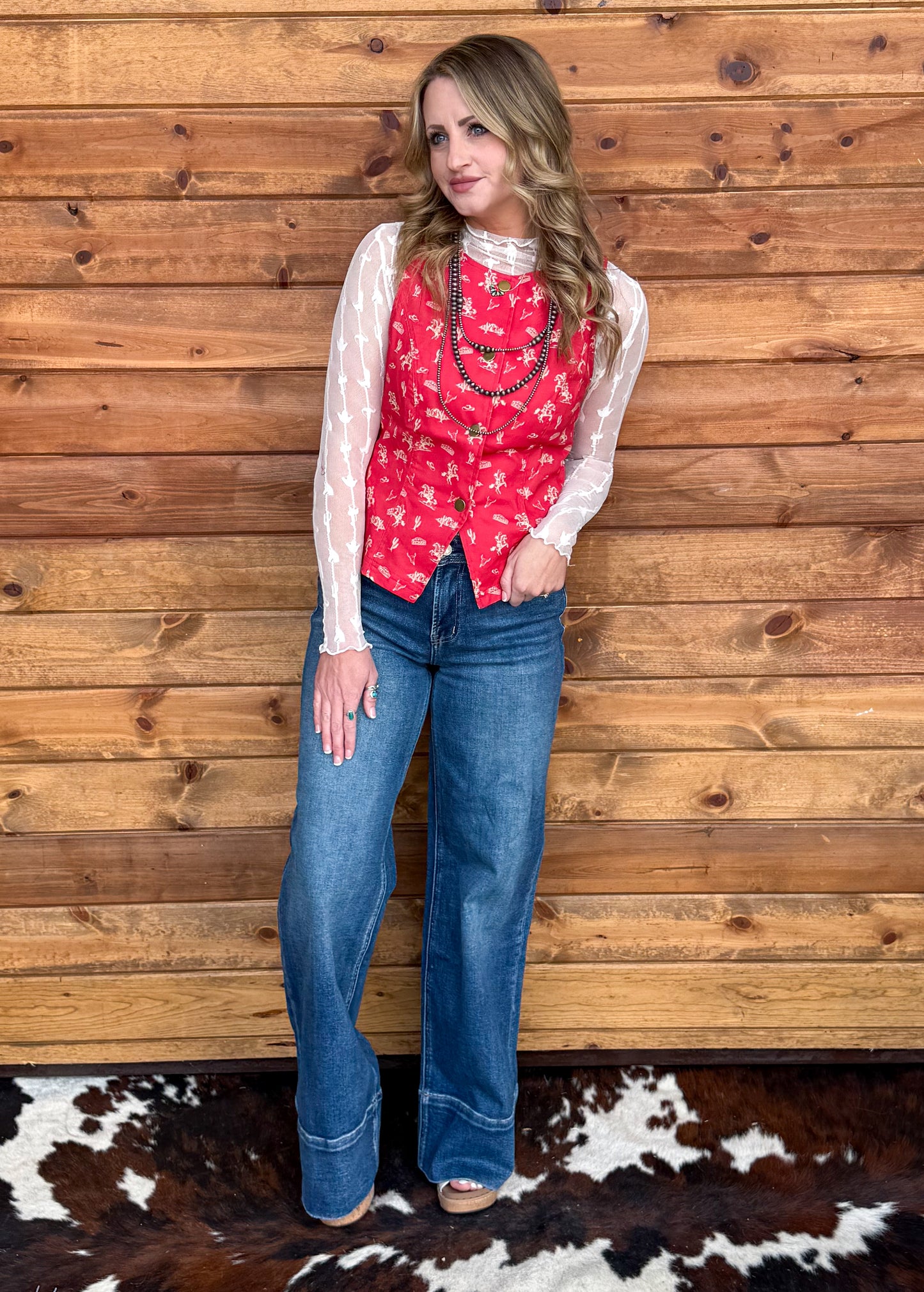 Cowgirl Tank *Red