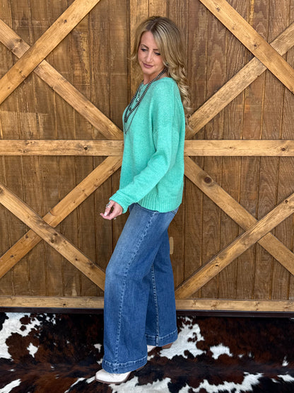 The Savannah Long Sleeve *Mint