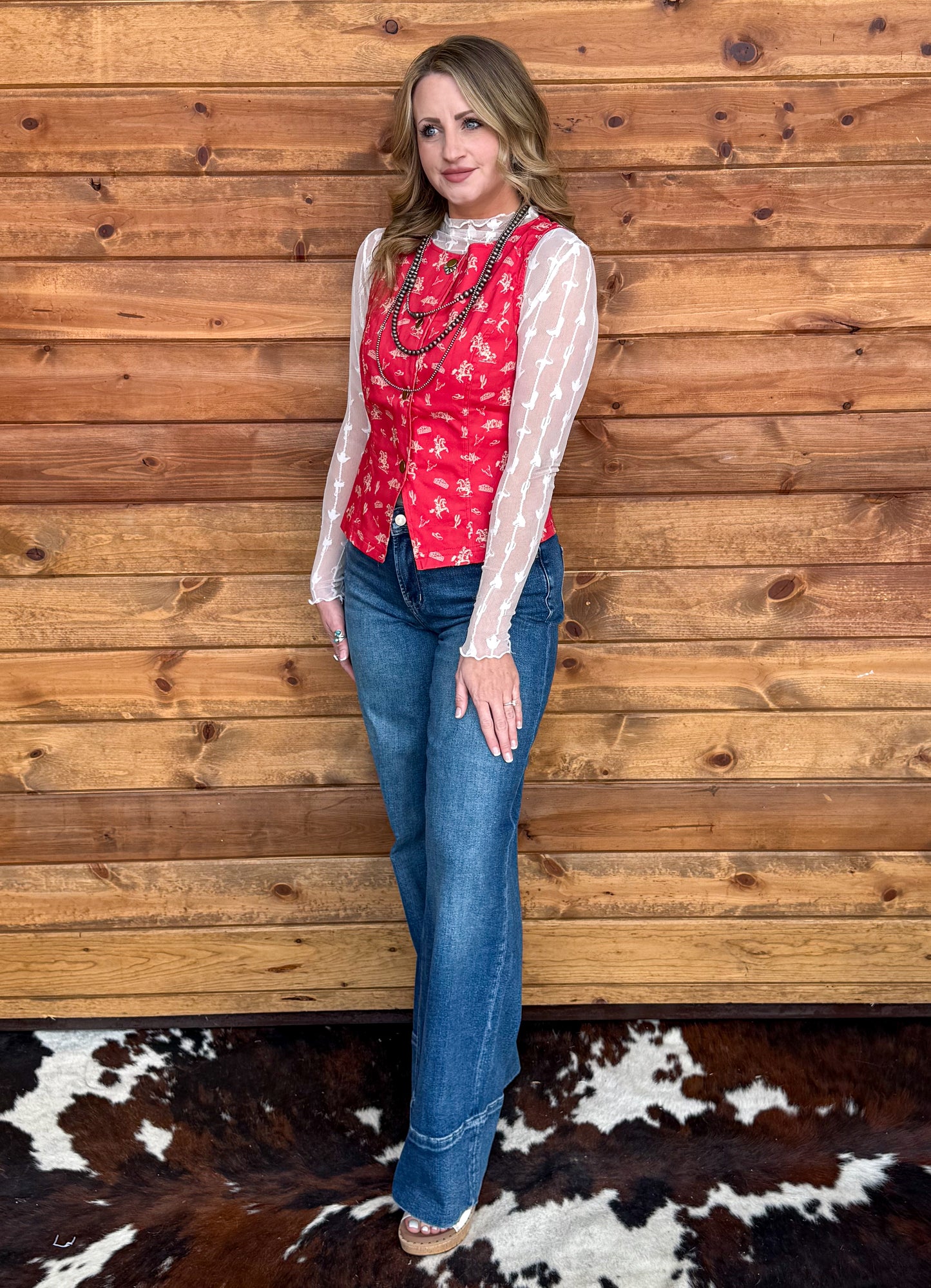 Cowgirl Tank *Red
