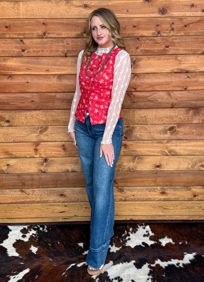 Cowgirl Tank *Red