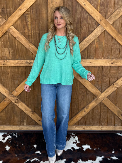 The Savannah Long Sleeve *Mint