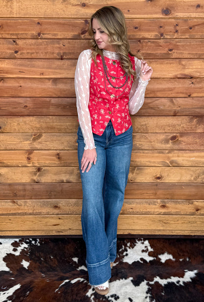 Cowgirl Tank *Red