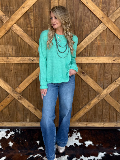 The Savannah Long Sleeve *Mint