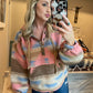 Payton Hooded Pullover - Rose Mix