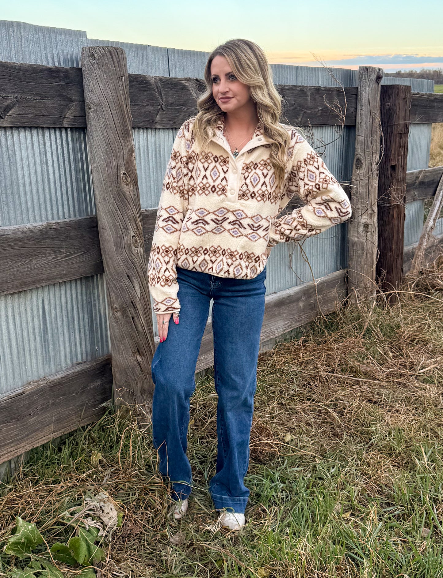 Piper Aztec Pullover
