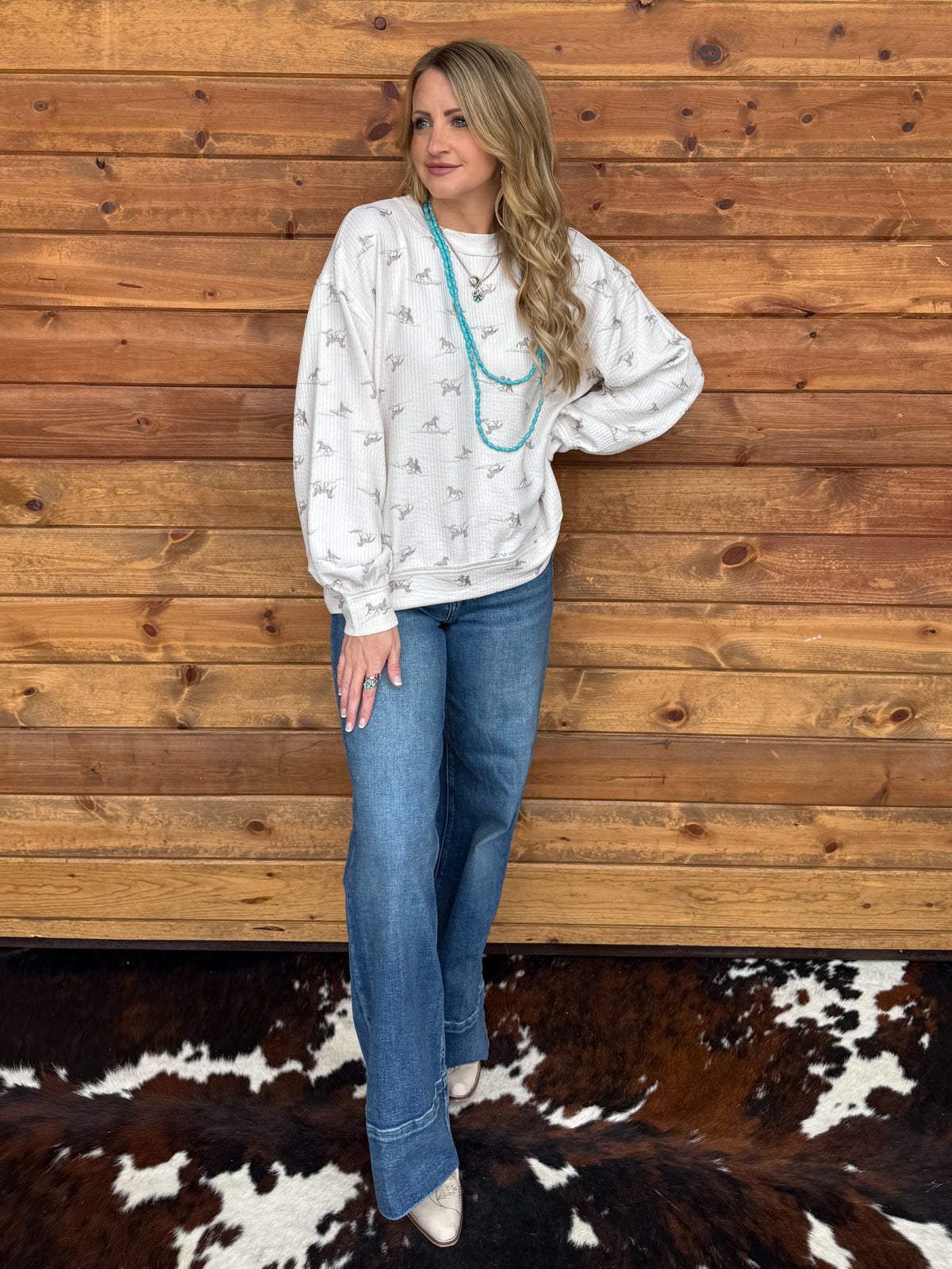 Dainty Horses Long Sleeve