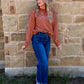 Howdy Embroidered Sweatshirt