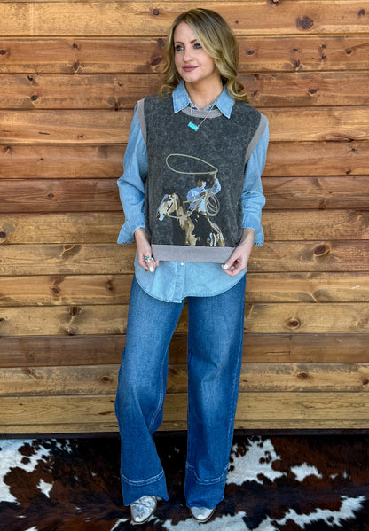 Swing Wide Vest