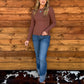 Fall Basic Top *Red Bean