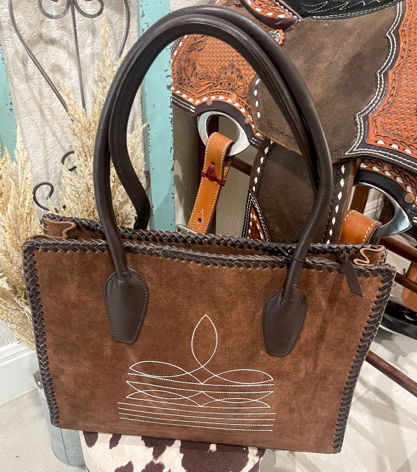 Boot Stitch Tote