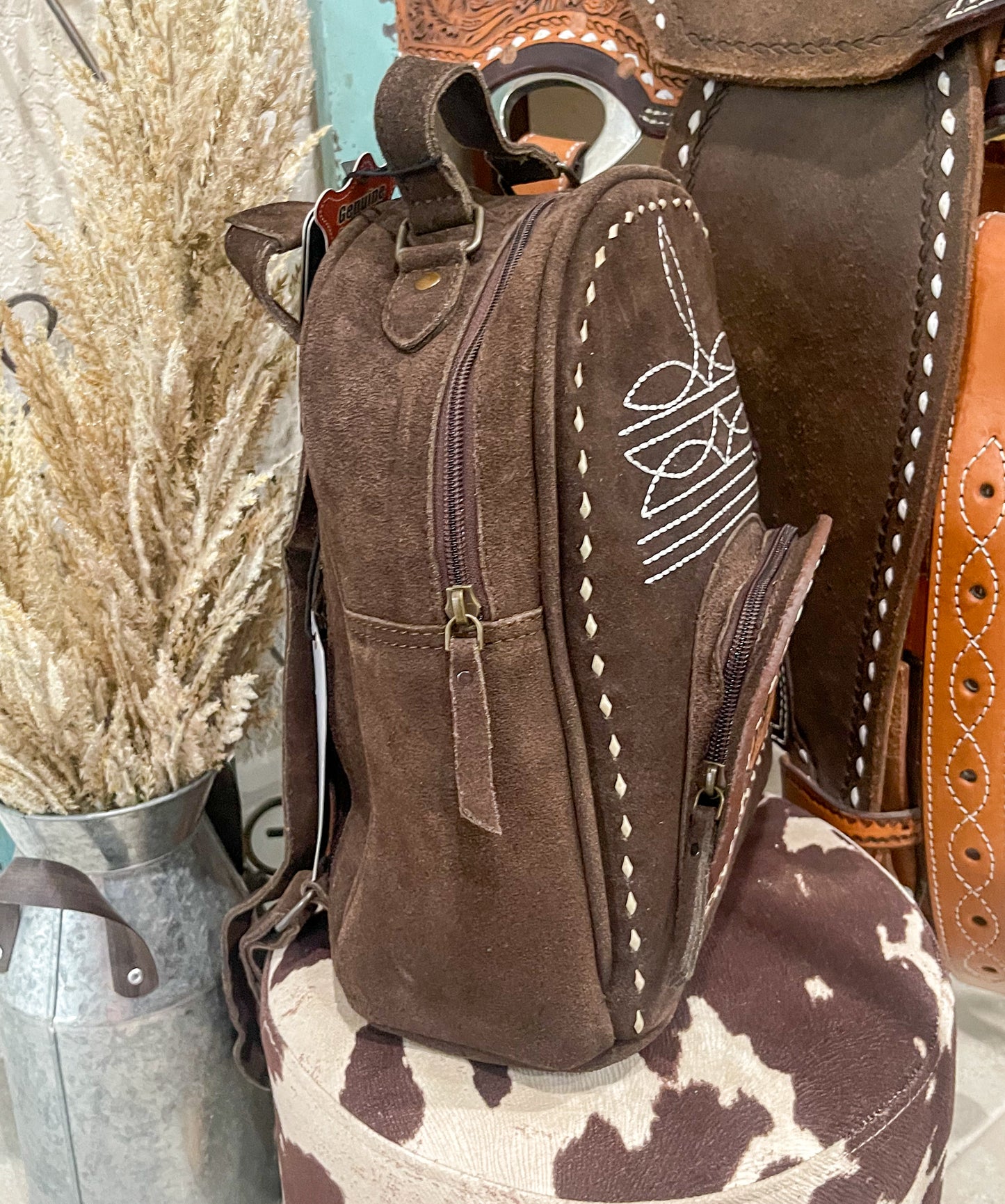 Boot Stitch Classic Backpack *Brown