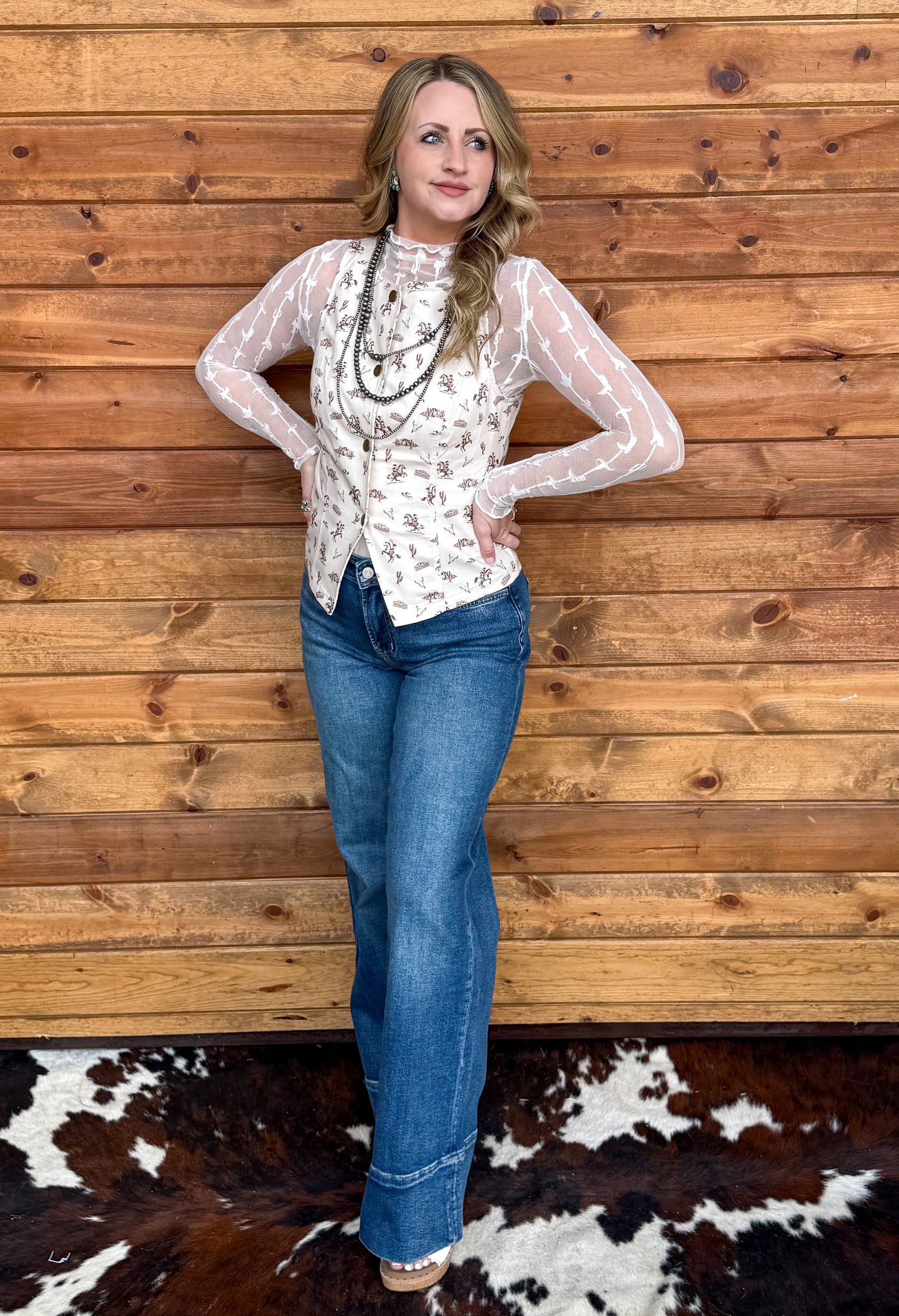 Cowgirl Tank *Natural